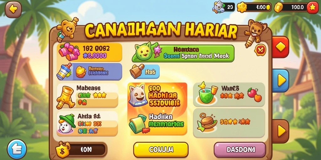 Tampilan antarmuka yang menarik dan mudah digunakan.
